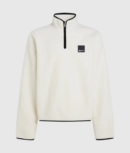 Half-zip fleece sweatshirt