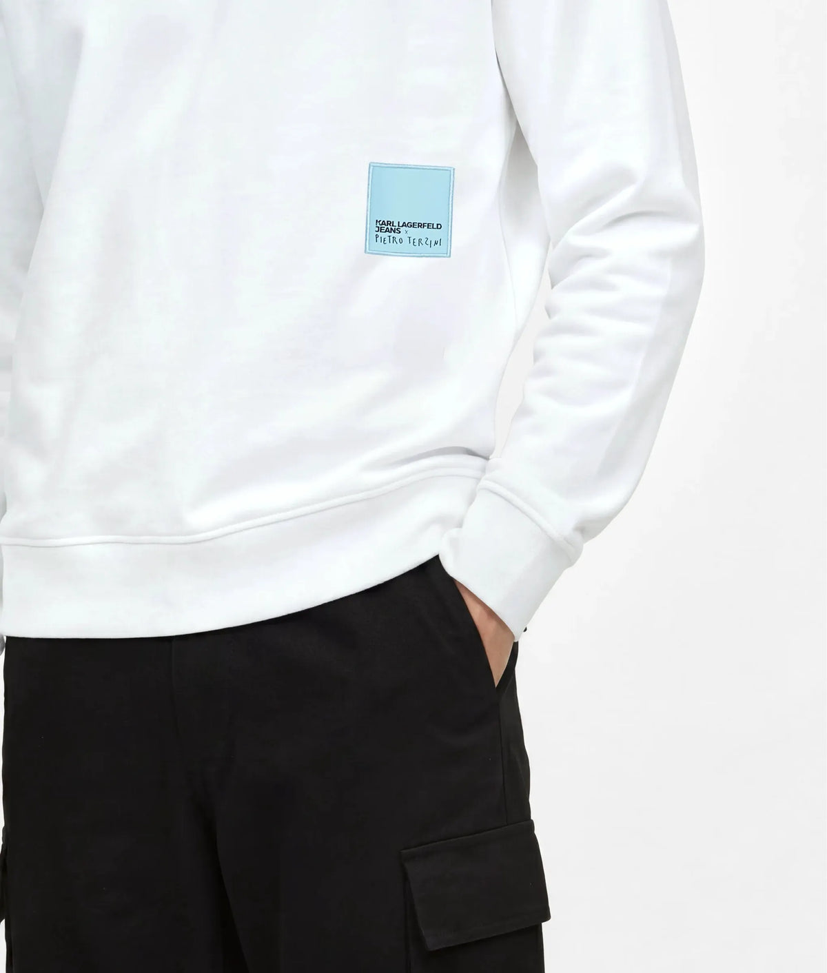 KLJ X Pietro Terzini relaxed sweatshirt
