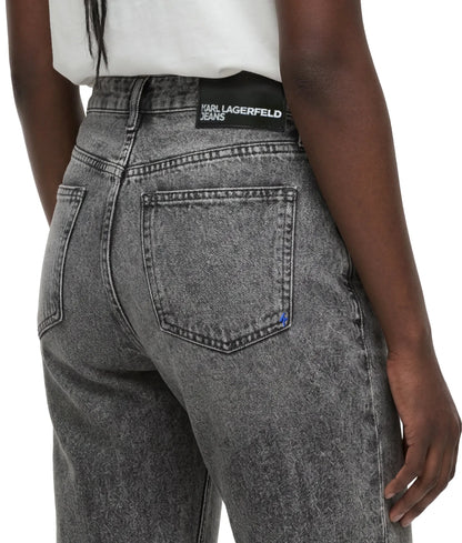 Cut-out mom jeans