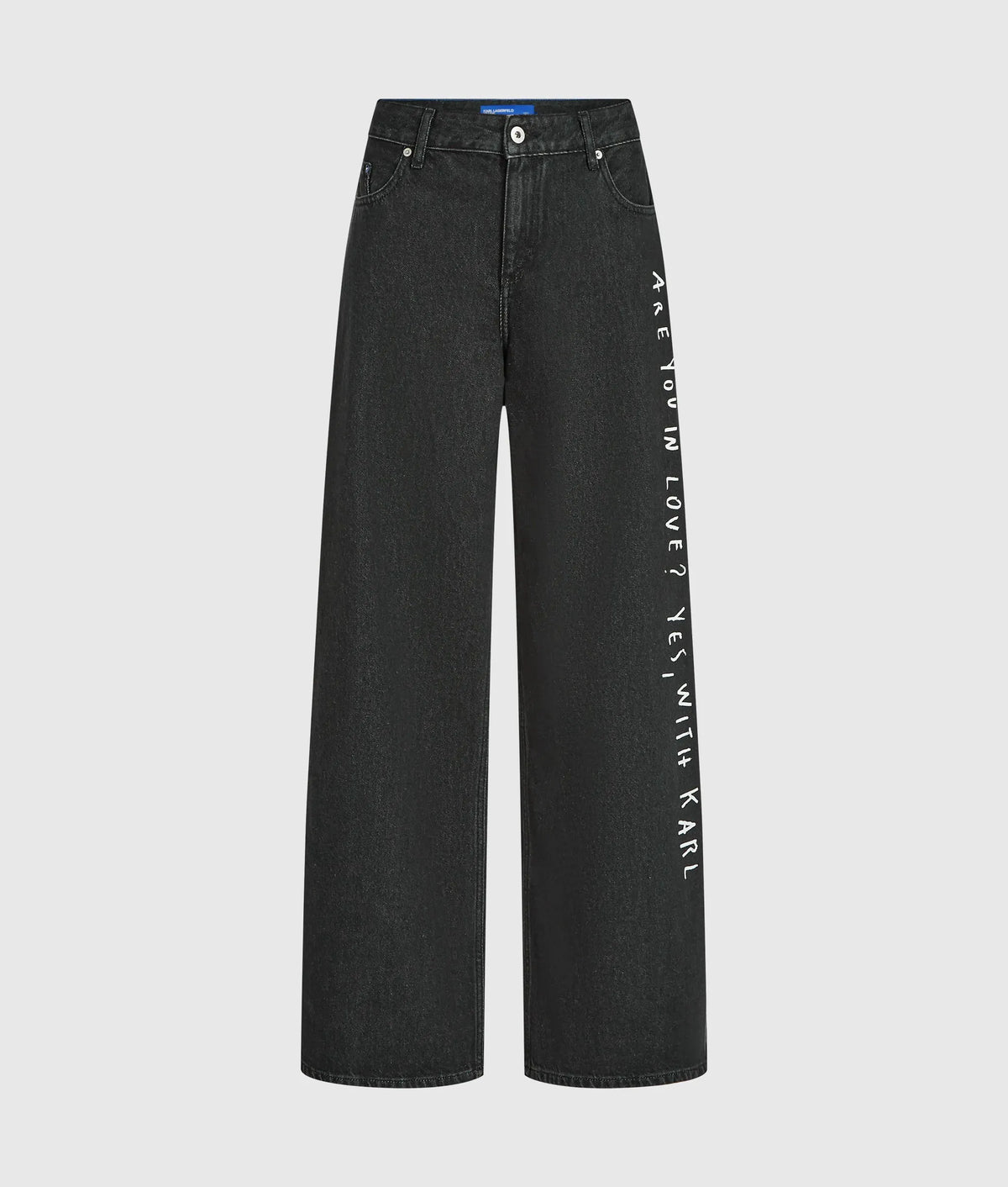 KLJ X Pietro Terzini wide-leg jeans