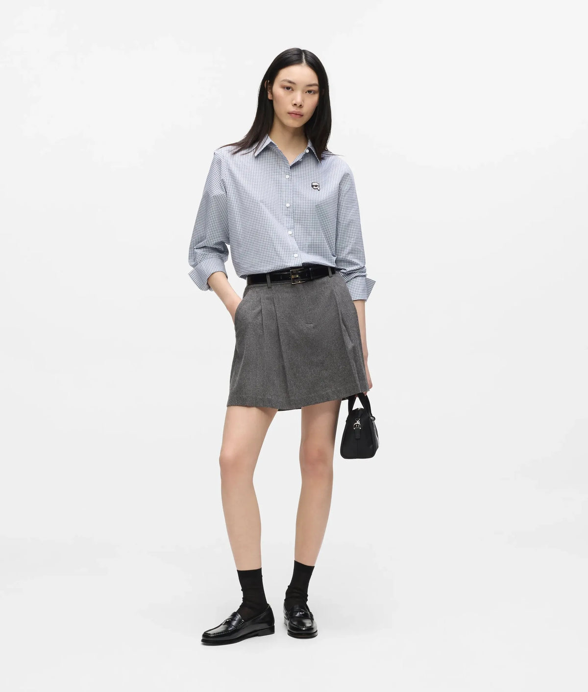 Ikon checked shirt