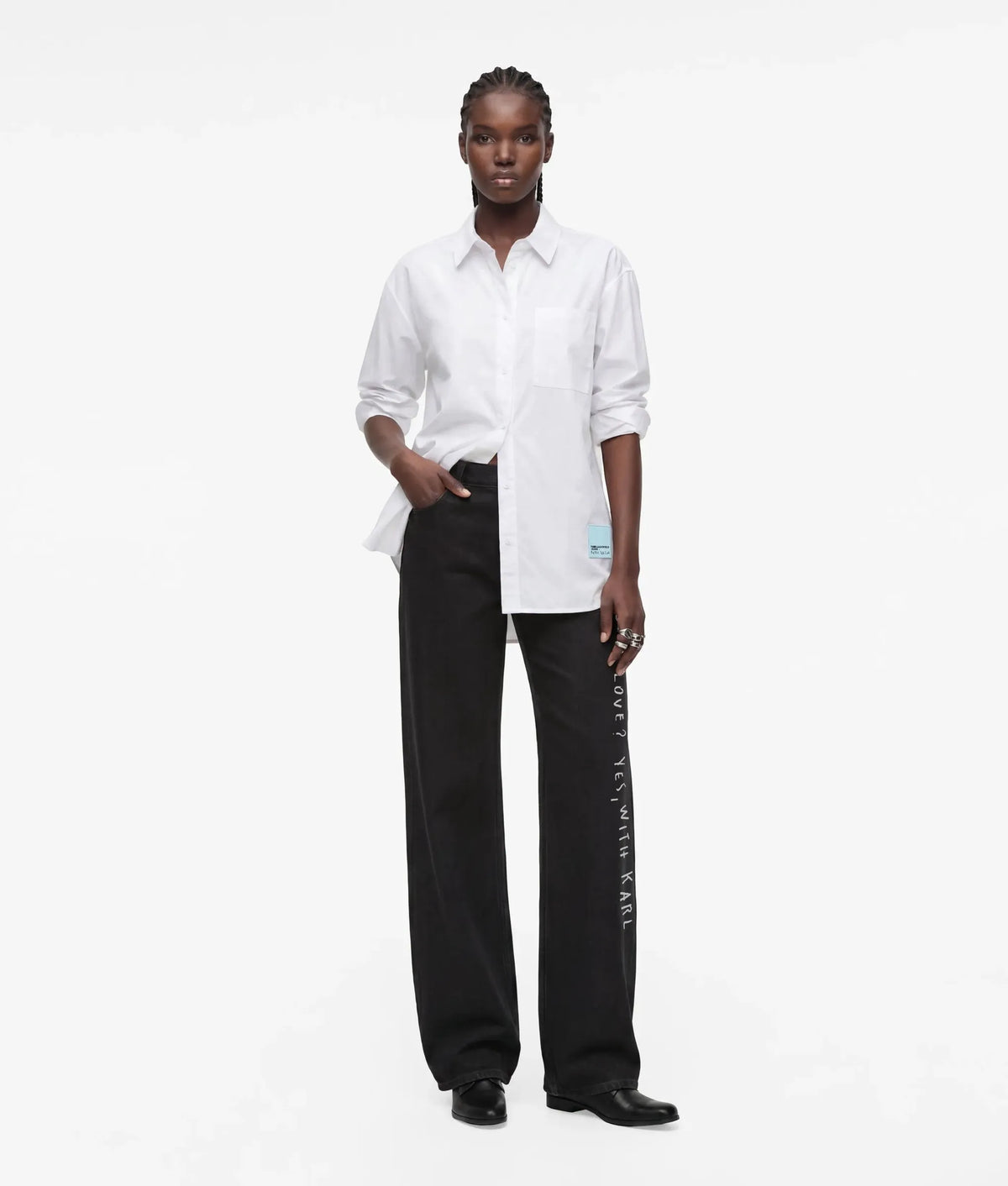 KLJ X Pietro Terzini boxy shirt