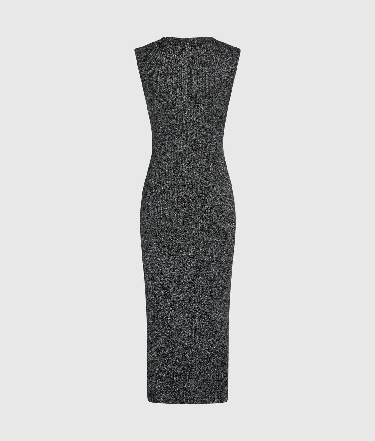 Metallic knit dress