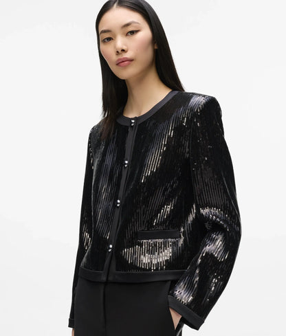 Sequin jacket