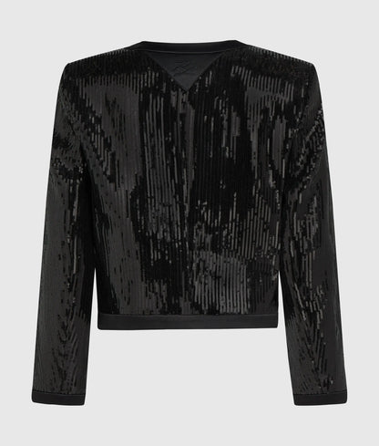 Sequin jacket