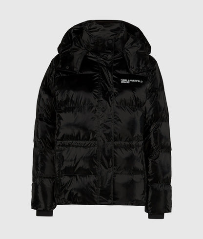 Shiny puffer jacket