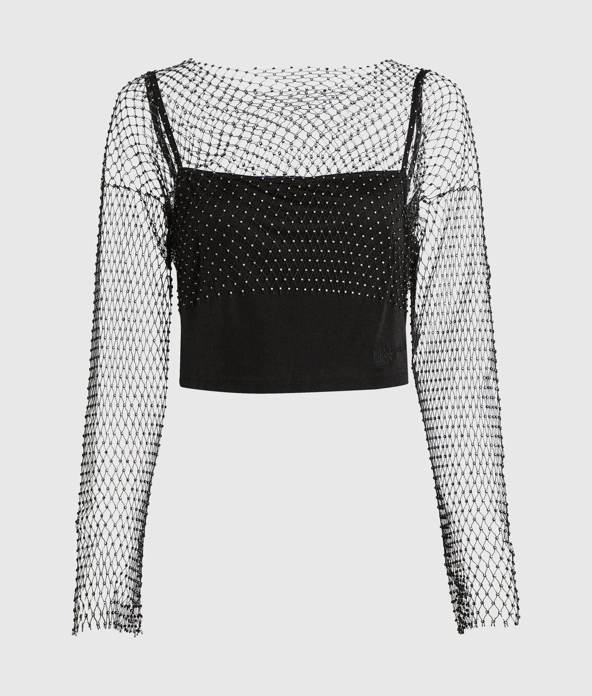 Chainmail mesh top
