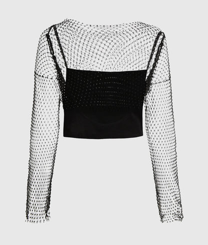 Chainmail mesh top