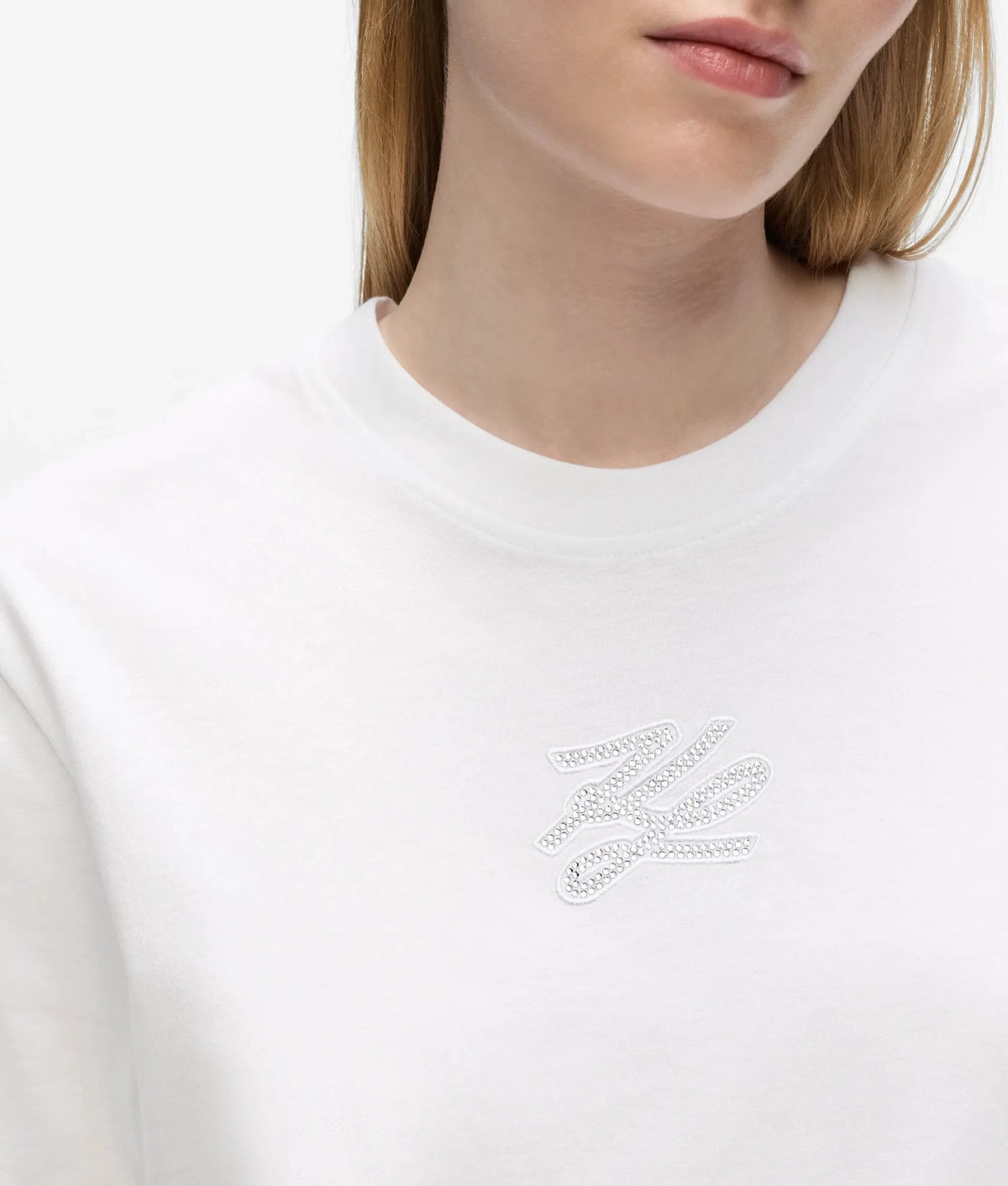 Rhinestone Autograph T-shirt