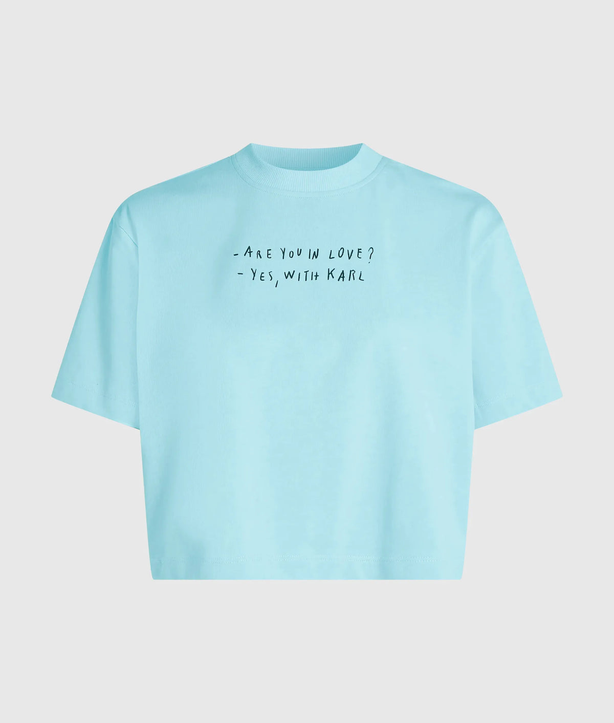 KLJ X Pietro Terzini cropped T-shirt