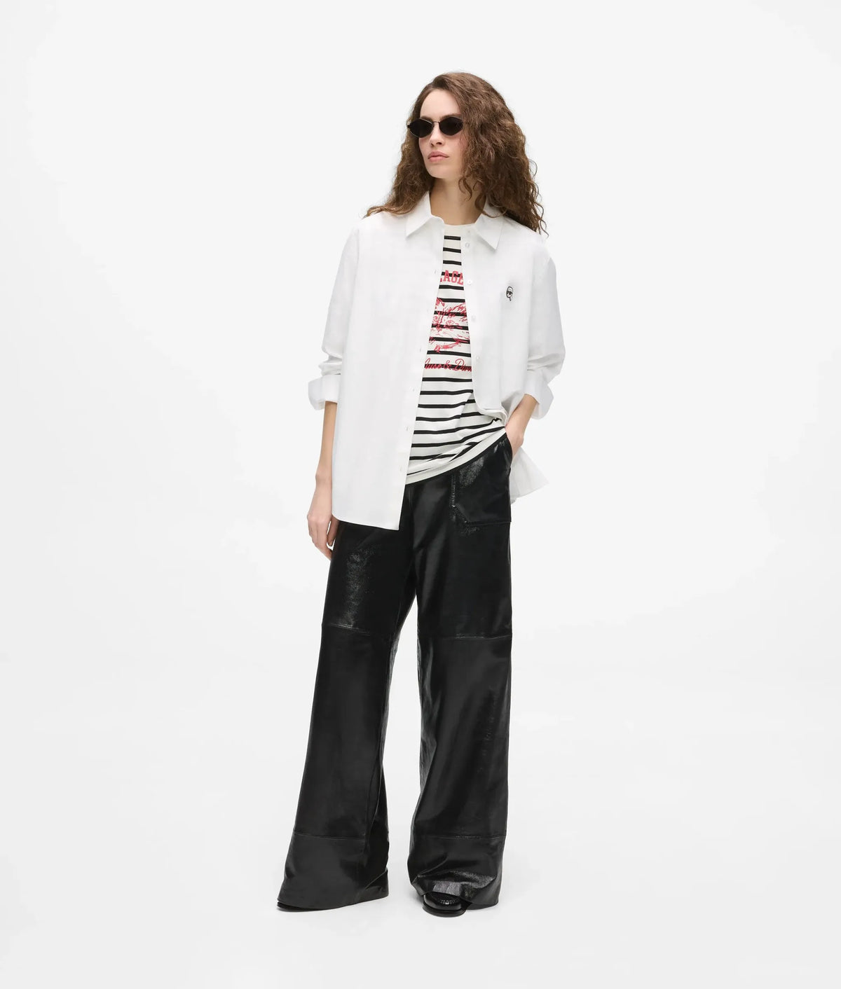 Ikon Choupette Muse striped T-shirt