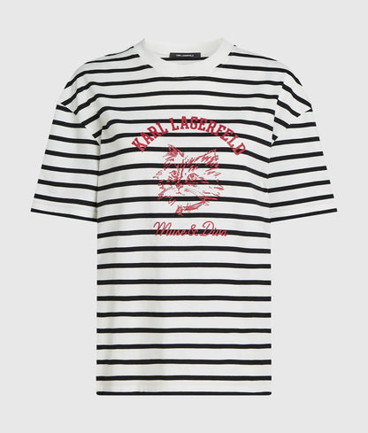 Ikon Choupette Muse striped T-shirt