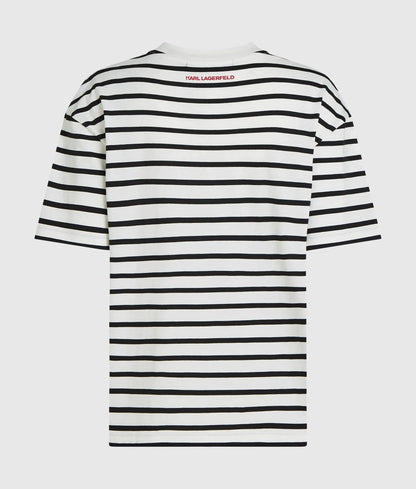 Ikon Choupette Muse striped T-shirt