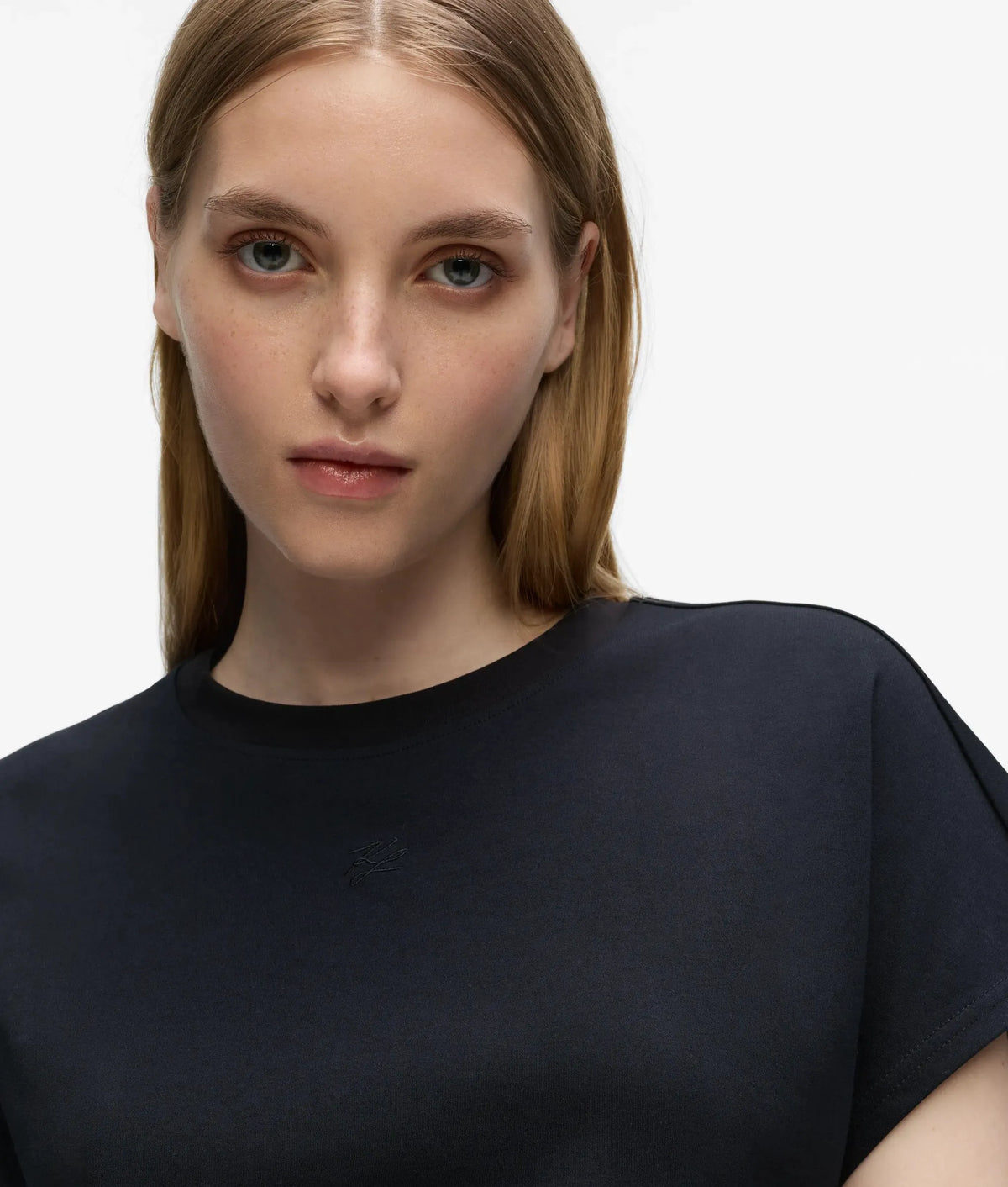 Capped sleeve T-shirt