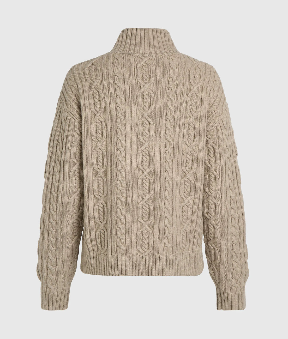 Ikon cable knit polo sweater
