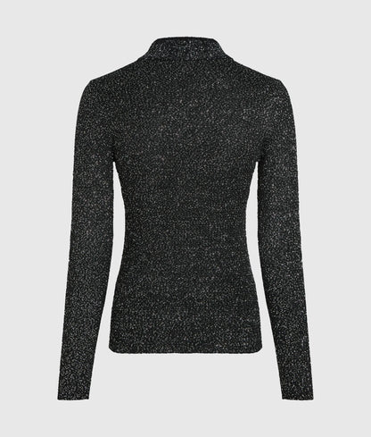 Sequin knit top