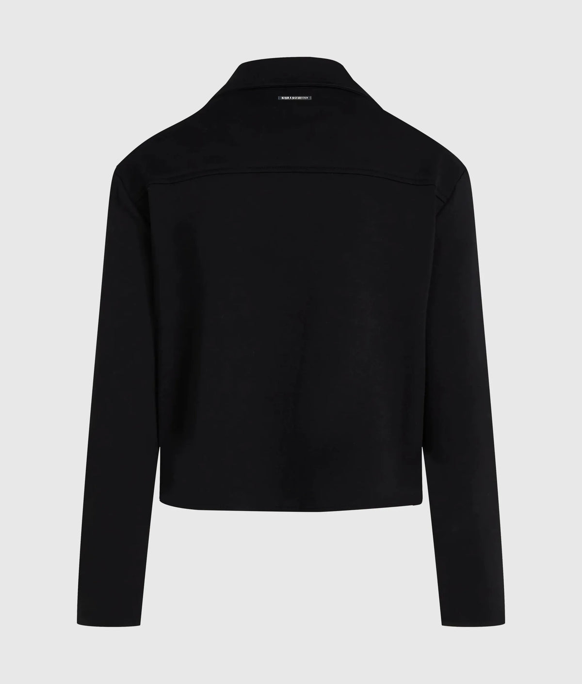 Zip-up biker sweatshirt