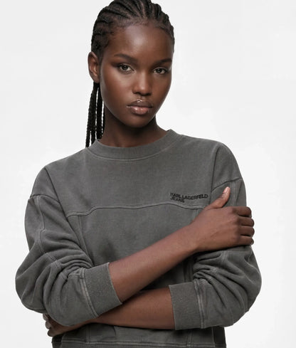 Boxy washed sweatshirt