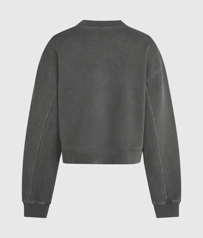 Boxy washed sweatshirt