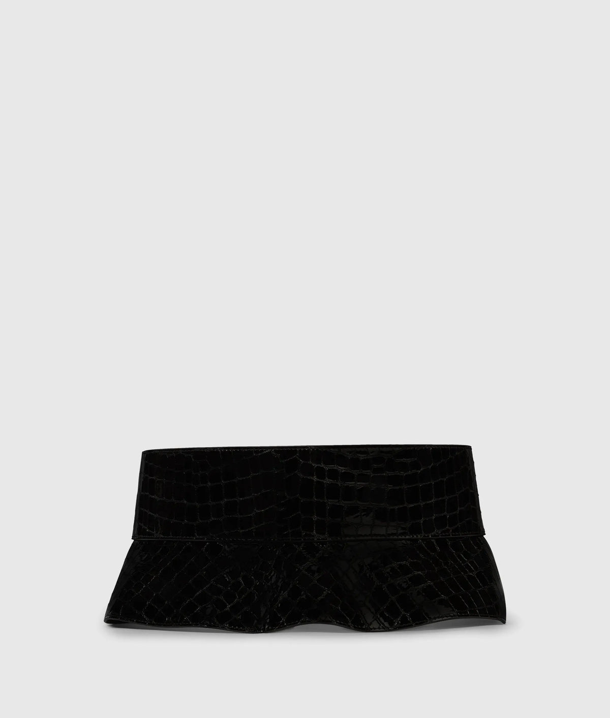 K/Autograph croco corset belt