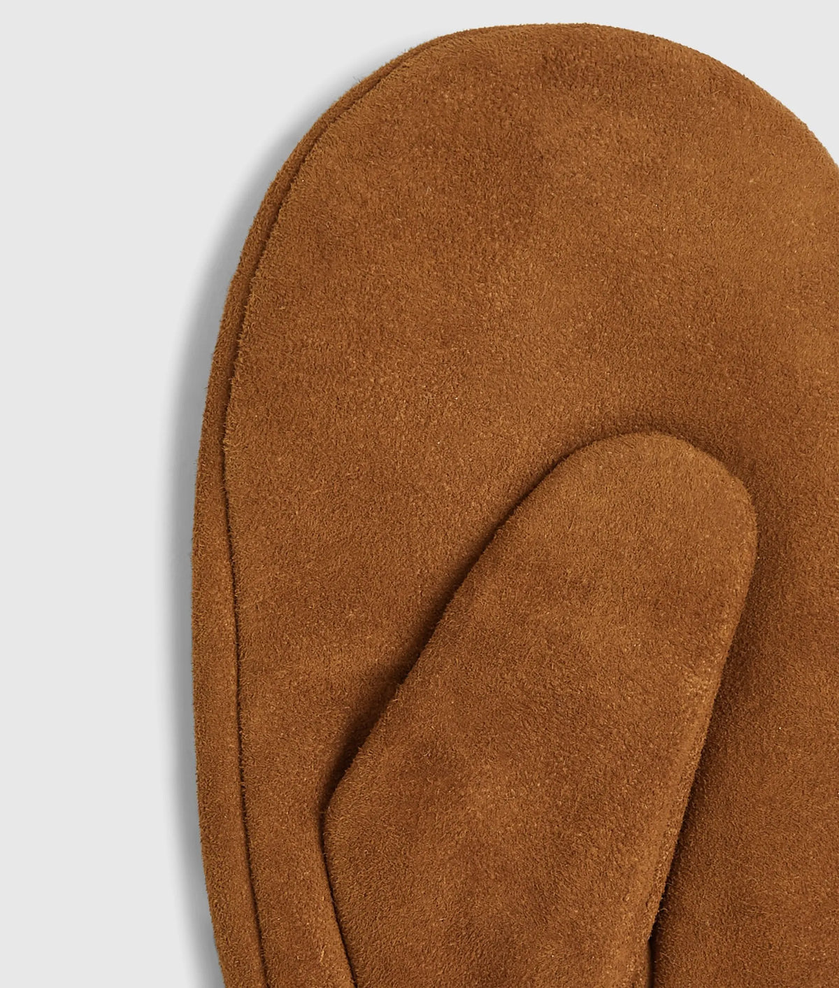Suede mittens