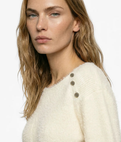 Fluffy loungewear jumper