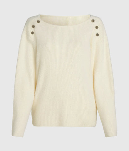 Fluffy loungewear jumper