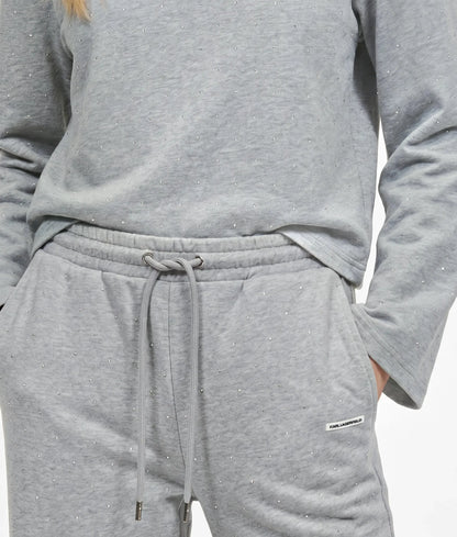 Rhinestone loungewear pants