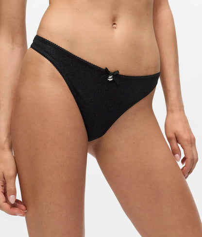 Ikon glitter thong