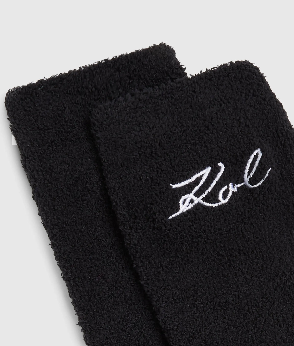 Signature fluffy socks
