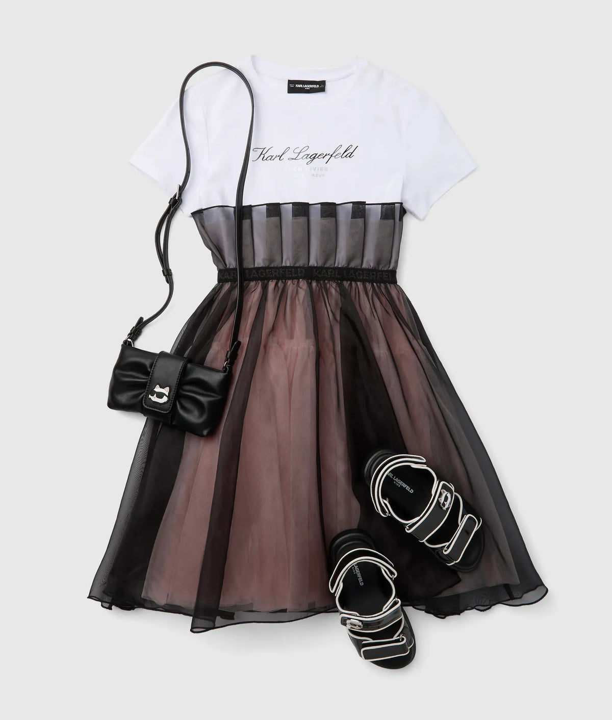 Girls mesh dress
