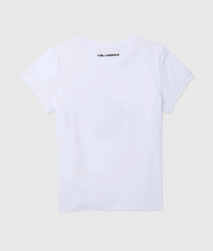 Girls Ikon Choupette rhinestone T-shirt