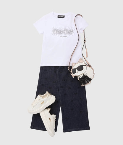 Girls Ikon rhinestone T-shirt