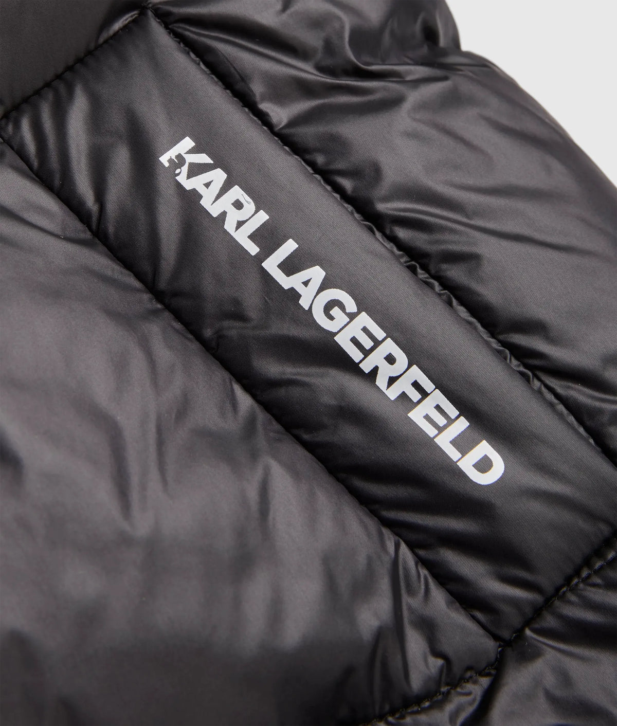 Girls long puffer jacket