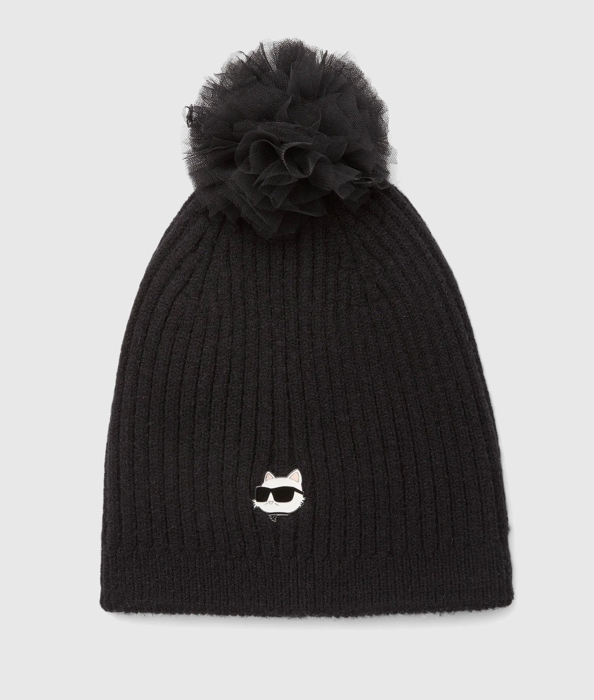 Girls Ikon Choupette pom-pom beanie