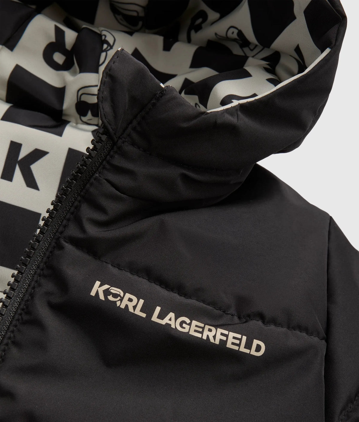 Boys reversible puffer jacket