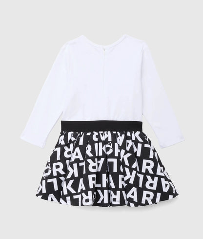 Girls all-over-print Ikon dress