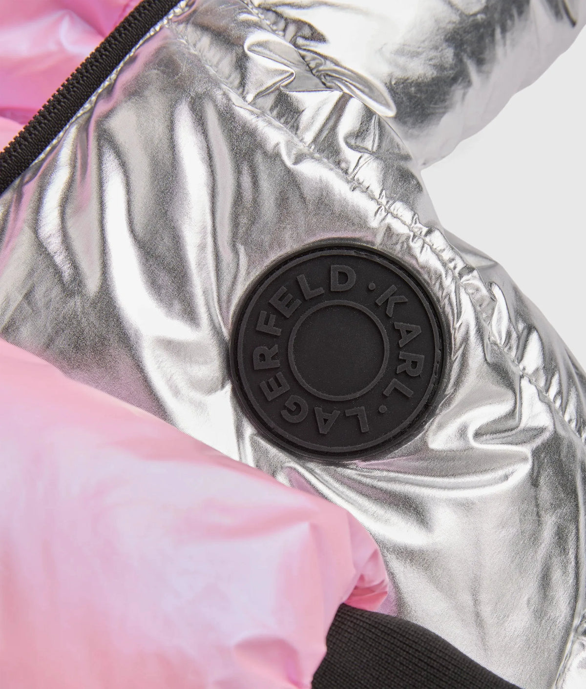 Girls reversible puffer jacket