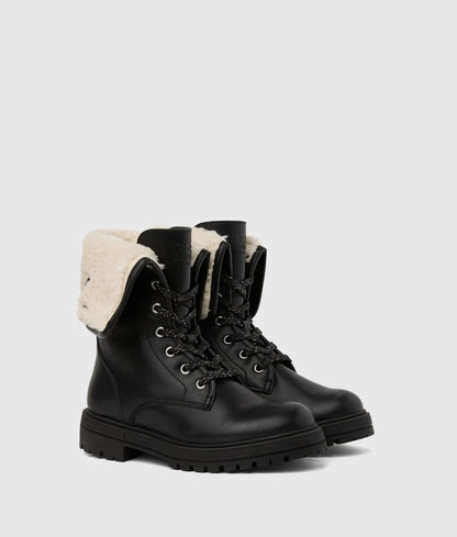 Girls shearling boots