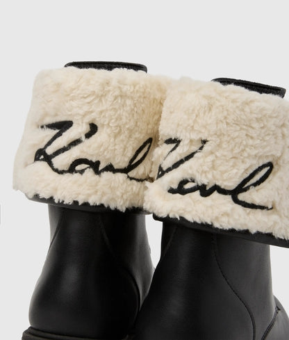 Girls shearling boots