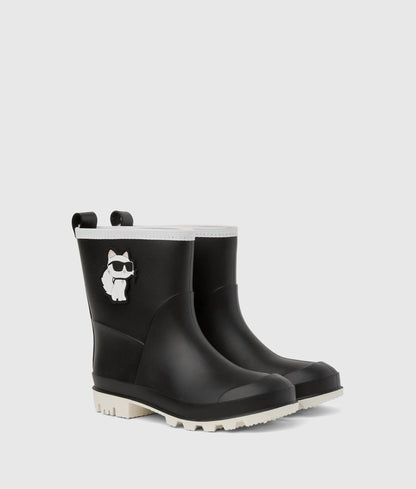 Girls Ikon Karl and Choupette rain boots