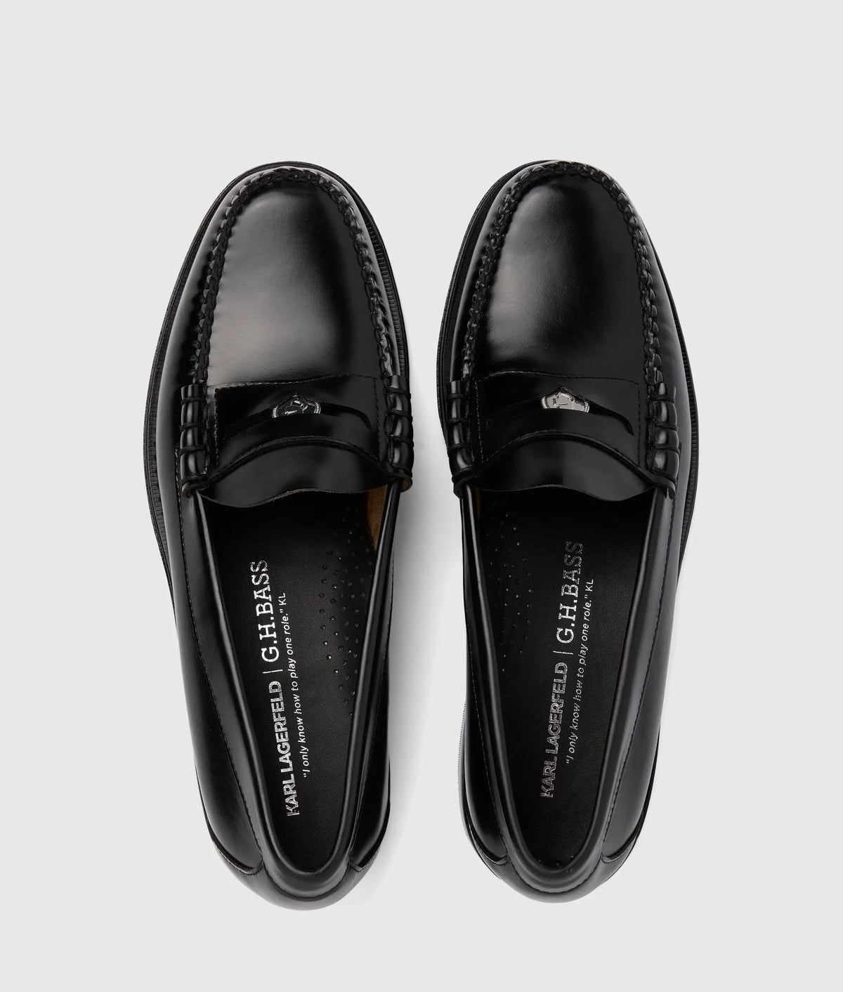 KL x G.H.BASS penny loafers