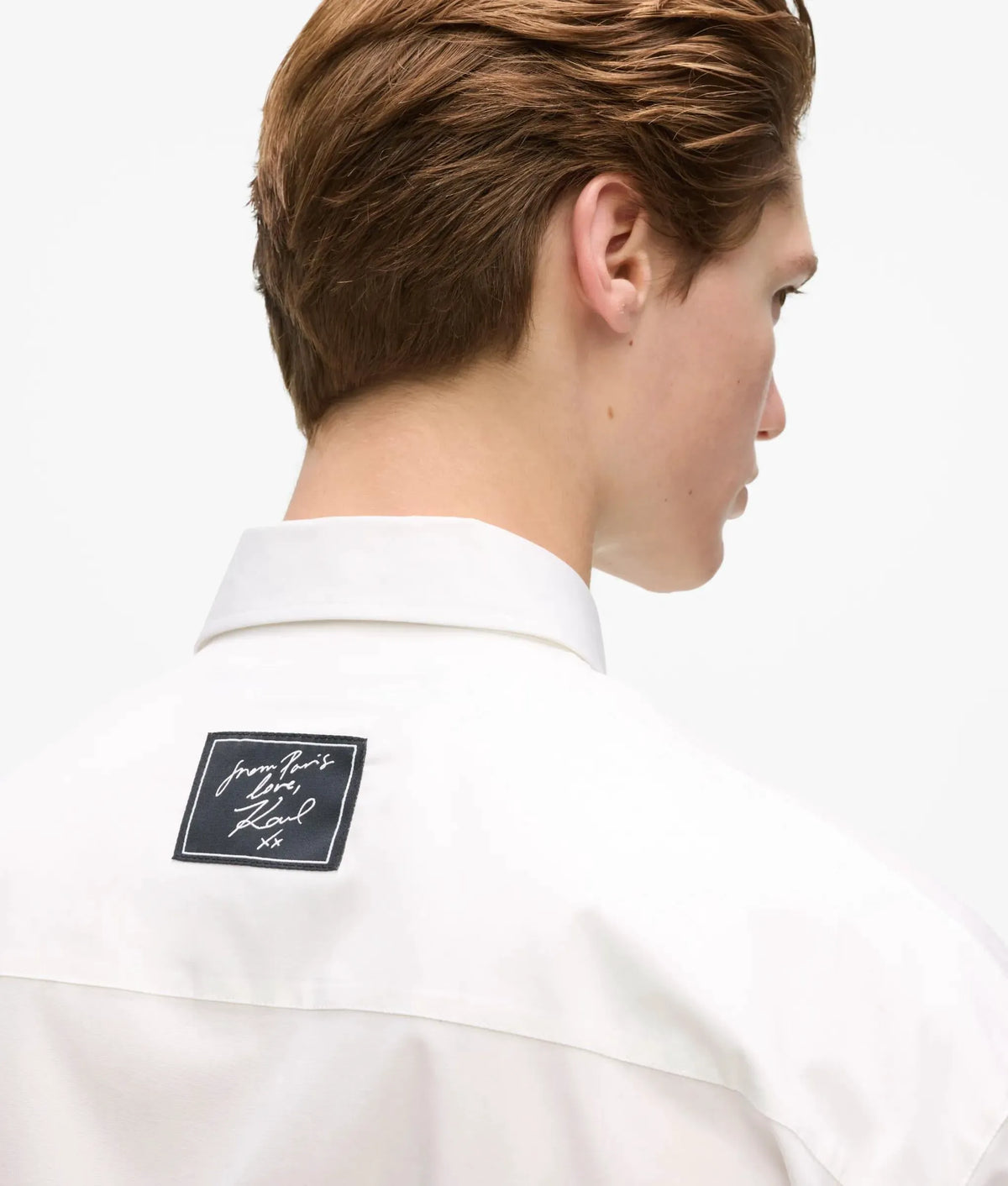 From Paris with Love patch shirt