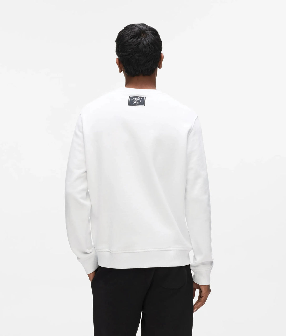 From Paris with Love patch sweatshirt