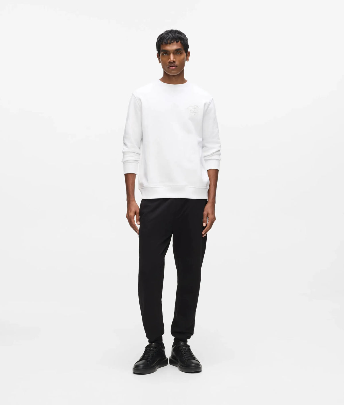 From Paris with Love patch sweatshirt