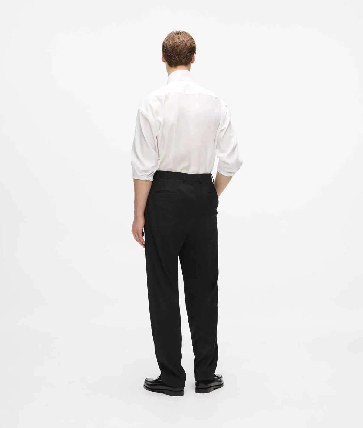 KL Studio double-pleat suit pants
