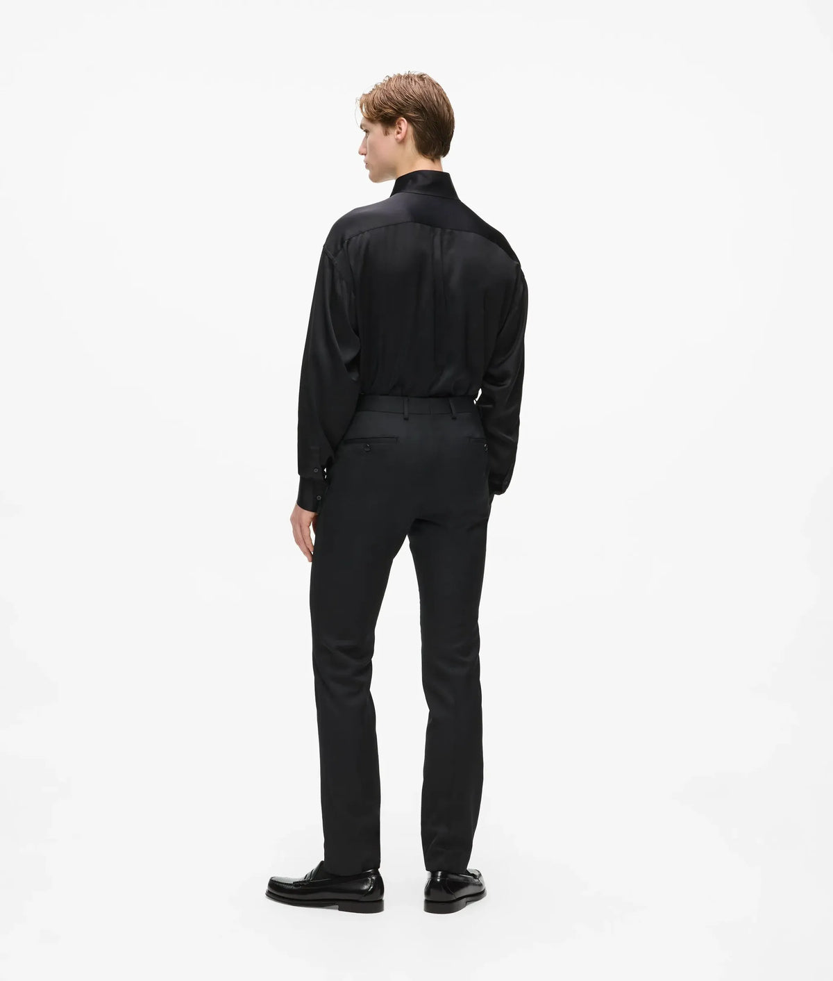 KL Studio regular-fit wool suit pants
