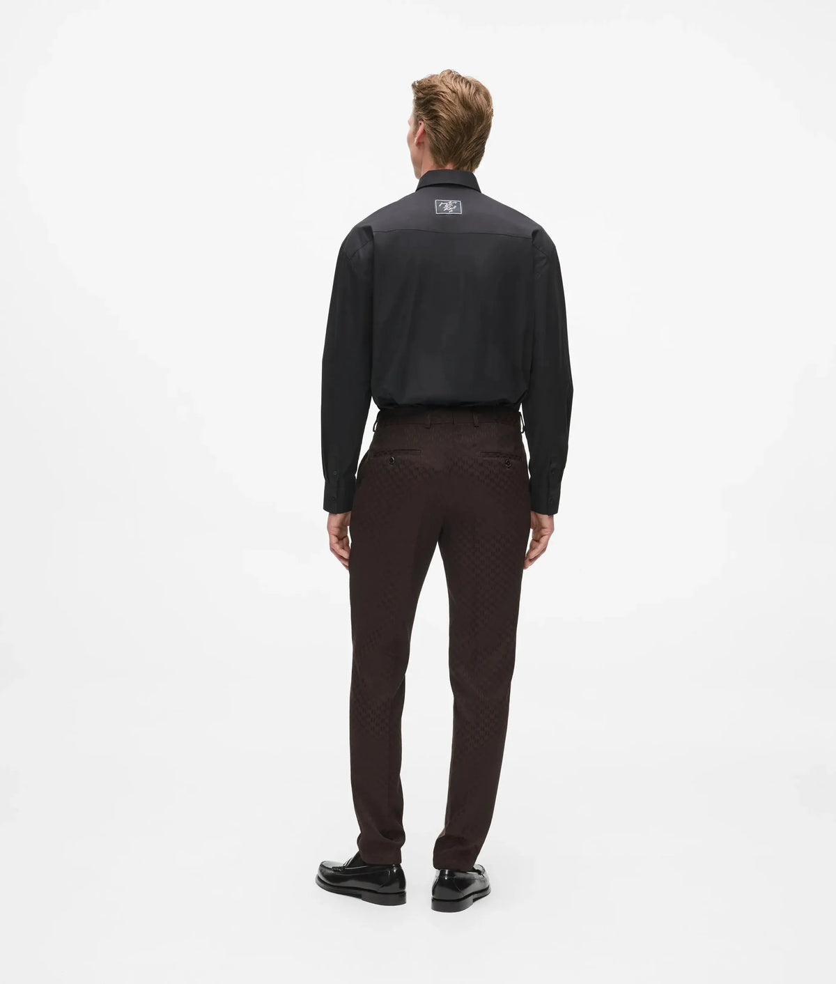 All-over Monogram suit pants