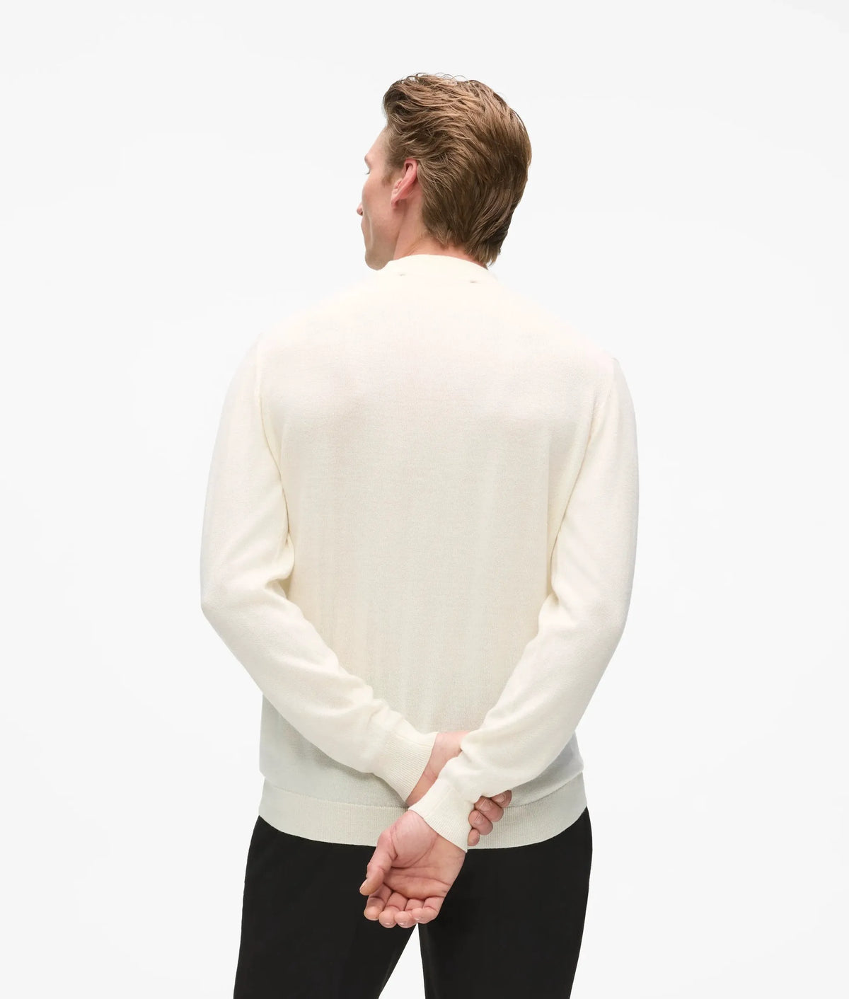 Wool turtleneck sweater