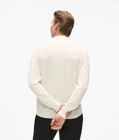 Wool turtleneck sweater
